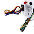Miniatyrbillede 4 af 8: 85mm 160 km/t GPS Speedometer 0‑8000 o/min Turteller Måler LCD Rød Baggrundsbelysning til Bil Båd Yacht RV Lastbil Sort