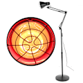 Miniatyrbillede 1 af 8: 150W Gulvstående Infrarød Varmelampe Terapi Lampe Skønhedssalon Fysioterapi Lys (dr‑010)AU Stik 220V