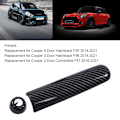 Miniatyrbilde 6 av 8: Håndbremsdeksel i karbonfiber-stil, erstatning for Cooper Hatchback F55 F56 F57 2014‑2021