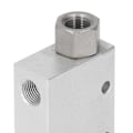 Miniatyrbillede 4 af 8: Vakuumgenerator Pneumatisk Udluftning Luftudstødningsfitting Aluminium Legering Stor Flow Ventil EV-10