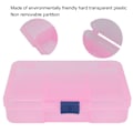 Miniatyrbillede 8 af 8: Skønheds-DIY Materiale Opbevaringsboks 5 Gitter Glide Spænde Transparent Kropsmaling Materiale Plastik Opbevaringsboks