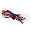 Miniatyrbillede 3 af 8: 12V Bil Audio Højttaler Høj til Lav Niveau Konverter Adapter Stik RCA Port AntiInterference