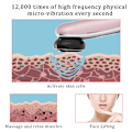 Miniatyrbillede 1 af 8: Ny 4-i-1 Photon Terapi RF EMS Mikrovibration Skønheds Maskine Rynkefjernelse Sort Lilla