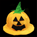 Miniatyrbillede 1 af 2: 1 stk Halloween Sød Græskar Hat Kostume Tilbehør til Børn Voksne Cosplay Party (Spids)
