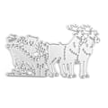 Miniatyrbilde 2 av 2: 1 stk Nytt Karbonstål DIY Papirkuttkort Klippe Dør Embossing Håndverk Gaver Hjortedyr (034)