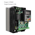 Miniatyrbild 6 av 8: Motor Variabel Frekvensomformare Digital Display Motor Frekvensomvandlare 3 Fas 380‑440V Ingång 0‑440V Utgång 0.75KW 2.5A