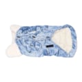 Miniatyrbilde 2 av 8: Hundejeansjakke Varm Kaldt Vær Plysj Denim Kjæledyrjakke for Små Mellomstore Store HunderL