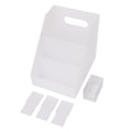 Miniatyrbillede 2 af 5: Transparent Kosmetik Opbevaringsboks Organizer med Flere Beholdere