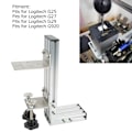 Miniatyrbilde 7 av 8: Girskifte Klips L-Formet Legering Stål Spak Monteringsbrakett Sett Erstatning for Logitech G25 G27 G29 G920