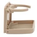 Miniatyrbillede 4 af 8: 2 stk Foldbar Bilkopholder Køretøjsdørs Drikkeholder med Skruer til Marine Suv Van Båd Beige（HF‑PAB）
