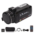 Miniatyrbillede 2 af 8: 2.7K 48MP Full HD Digital Videokamera 3.0 Tommer IPS Skærm 18x Digital Zoom Videokamera Camcorder med Fjernbetjening FHD F6