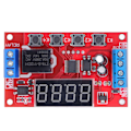 Miniatyrbild 2 av 8: 12V Relämodul Digital Tidfördröjning Programmerbar Triggerbrytare med Optokopplare Isolering