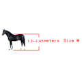 Miniatyrbilde 7 av 8: 4 stk Heste Forben Bakben Støvler PU Neopren Hest Senebeskyttelse Vakter Hest Beskyttelsesutstyr (Brun Foran og Baksett M)