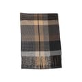 Klassisk lyxig herrscarf med kashmirkänsla och rutmönster