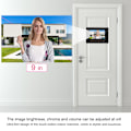 Miniatyrbild 3 av 8: 9 tum Trådbunden Video Intercom Dörrtelefon Dörrklocka Access System Dörrkamera 110-240V(EU)