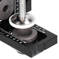 Miniatyrbild 5 av 8: Hålborrningsguide Jig 3 i 1 Justerbar Träbearbetning Dowelling Borrningslokaliseringsset Kit för DIY