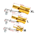 Miniatyrbillede 3 af 8: Turbo Lydsimulator Fløjte Ekstern Modificeret Udstødning Turbo Lyddæmper Blow Off Valve Fløjte Rør Lydsimulator Fløjte