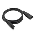 IEC C7 till C8 Strömadapterkabel För Utrustning 2x0.75mm² Kopparkärnor