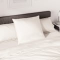 Miniatyrbild 2 av 4: Platt lakan i polybomull 180x290 cm PERCALE linne, av Soleil d'ocre Ecru