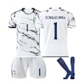 Miniatyrbillede 2 af 3: 23 Europacup Italien Udebanetrøje NR. 1 st Donnarumma trøjesæt - Perfekt #22