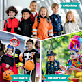 Miniatyrbild 6 av 8: Läkarförklädnad för barn - Skrubb, Stetoskop, Labrock - Halloweenkostym, Yrkesdagskostym för flickor 3-12 år 7-8 Years 7-8 Years Green
