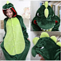 Miniatyrbild 1 av 8: Fancy Cosplay kostym Onesie Pyjamas Vuxen nattkläder Dinosaurie L