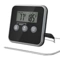 Digital Kötttermometer Mat Barbecue Termometer BBQ Grill Rök Termometer Med Smart Matlagningsläge Timer Larm Bakugn Digital Termometer