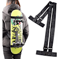 Miniatyrbild 1 av 5: Universell Skateboard Axelrem, Justerbara Longboard Axelbärremmar Ryggsäcksbälten