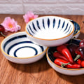 Miniatyrbild 2 av 5: Japanska Smårätter Set om 4, Sojasåsskålar, Dippskålar Set