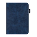 Miniatyrbild 2 av 5: För Pocketbook Touch HD 3 E-läsare Ställ Skydd Flip PU Fodral med Handhållare Mörkblå