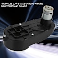 Miniatyrbild 2 av 2: Rs390 Motorväxellåda 12v 16000rpm för Barnbilsleksaker