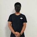 Miniatyrbild 5 av 5: Hip-Hop Dansmask Cosplay Mask För Halloween Maskerad - Svart (FMY)