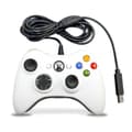 USB-kabeltilkoblet spillkontroller Joypad Gamepad med øretelefonhull for spillkonsoll PC/ Xbox360 B