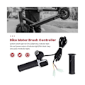 Miniatyrbild 2 av 5: 48V 1000W Elektrisk Scooter Borstad Controller Motor+Gasreglage Twist Grip Kit för Elektrisk Scooter Bi
