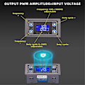 Miniatyrbild 3 av 5: Justerbar Signalgenerator, PWM Pulsfrekvens Driftcykel Rektangulär Våg Fyrkantsvåg Signalgenerator