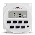 Miniatyrbild 1 av 5: 15,98 tum LCD Digital Timer 12V DC Programmerbar Tidbrytare TM618N-4(FMY)