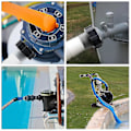 Miniatyrbild 5 av 5: Poolslangadapter, 2 stycken Poolslangadapter A För Pool 32-38mm För Pumpar Pooltillbehör Med -SJL