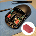 Miniatyrbild 5 av 5: Kailh för GM Mus Mikro Switch Röda Brytare Knappar för Gaming Mus 2 st