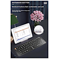 Miniatyrbild 3 av 5: Mini Bluetooth-tangentbord Bärbar Vikbart Trådlöst Tangentbord för IOS/Android/Windows Tablet Mobiltelefon Tangentbord