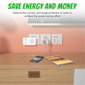 Miniatyrbild 5 av 5: 8 st Stop Watt Energisparande Enhet, Strömsparande Energisparande Enhet För Hem Kontor Marknad Eu Pl