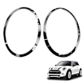 Miniatyrbild 3 av 5: För MINI Cooper F55 F56 F57 03-18 Krom Vänster Höger Främre Strålkastare