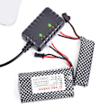 Miniatyrbild 2 av 5: 7.4V LiPo Batteri USB Laddningskabel med 2 XH-3P Kontakter för RC Bil Båt Rock Crawler FPV Drönare Quadcopter