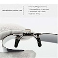 Miniatyrbild 4 av 5: 3-pack, Clip On Flip Up Polariserade Linser För UV-skydd Solglasögon