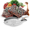 Miniatyrbild 4 av 5: 2 st Fiskformad Söt Manuell Juicer Citronpress Hem Rostfritt Stål Handhållen - Youa