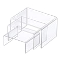 Miniatyrbild 1 av 5: 3 Stycken Akryl Displayställ Antikorrosivt Akryl Displayställ Transparent Displayställ för