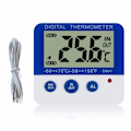 Miniatyrbild 1 av 5: Digital Kylskåpstermometer med Alarm och Max Min Temperatur Lättläst LCD-Display Digital Kyl