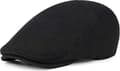 Herr Bomull Newsboy Keps Mjuk Passform Cabbie Hatt