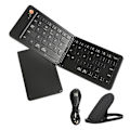 Miniatyrbild 1 av 5: Mini Bluetooth-tangentbord Bärbar Vikbart Trådlöst Tangentbord för IOS/Android/Windows Tablet Mobiltelefon Tangentbord
