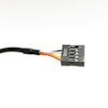 Miniatyrbild 3 av 5: USB-kabel 4-polig till 9-polig header 31 cm för BCM94360CD PCI-e skrivbords kort