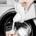 Miniatyrbild 3 av 5: Lufttät Tvättsåpapulverbehållare Pulverförvaringslåda Klar Tvättsåpa 2300ML